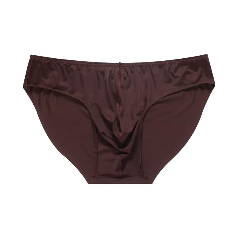 Men's Briefs Soft Breathable Silk Sexy Underwear Men's Hot Hips Up Transparent Jockstrap Sexy Colorful Undies Cueca — image 8