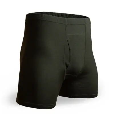 Men Underwear Men Boxer Brief Underpants 100% Merino Wool 9inch Performance Men Underwear Wicking Breathable Soft USA Size S-2XL — image 7