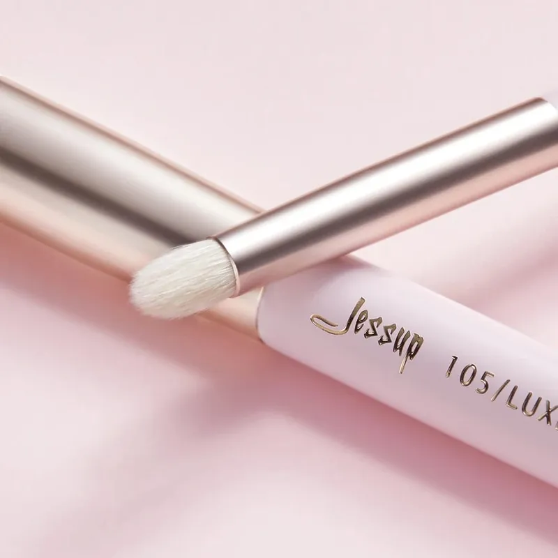 Jessup Makeup Brushes Set 15pcs Professional Makeup Brush Foundation Powder Eyeshadow Blender Liner Blusher Brochas