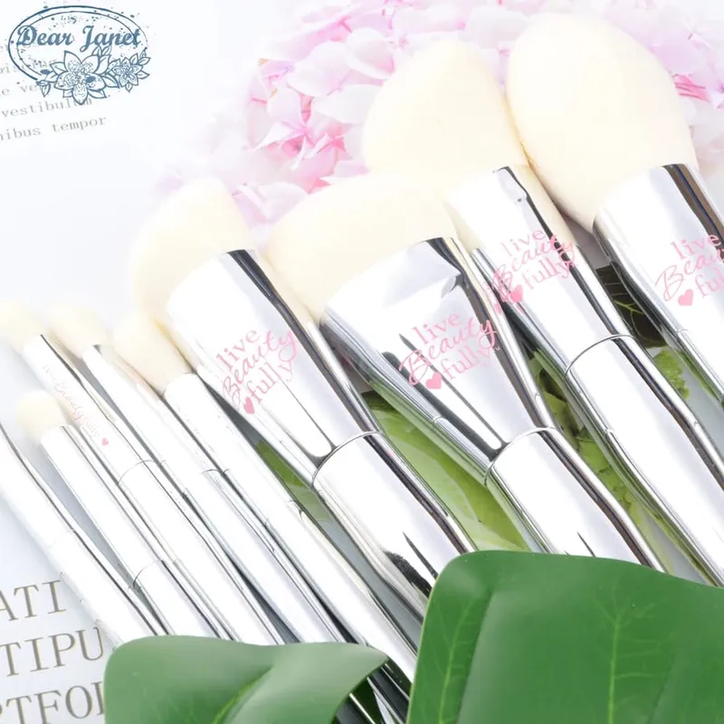 9pcs/Set Makeup brushes Set Foundation Blusher Bronzer sculpting Highlighter Eye shadow eyebrow Make up brush cosmetic beauty — image 6