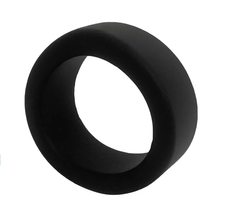 Male Silicone penis lock cock Ring bondage Erection Delay Ejaculation Reusable Enlargement ball stretcher BDSM Sex Toy for Men — image 2