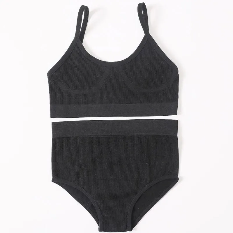 High Waist black
