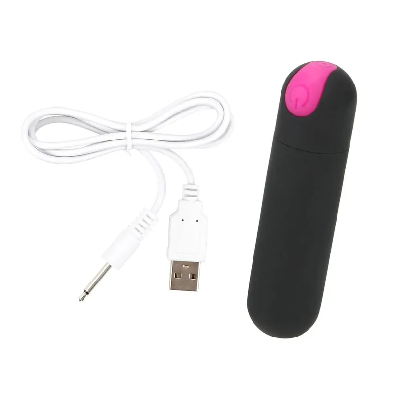 Waterproof Powerful Finger Design Sex Products Mini Bullet Vibrator 10 Speed Sex Toys for Women USB Rechargeable