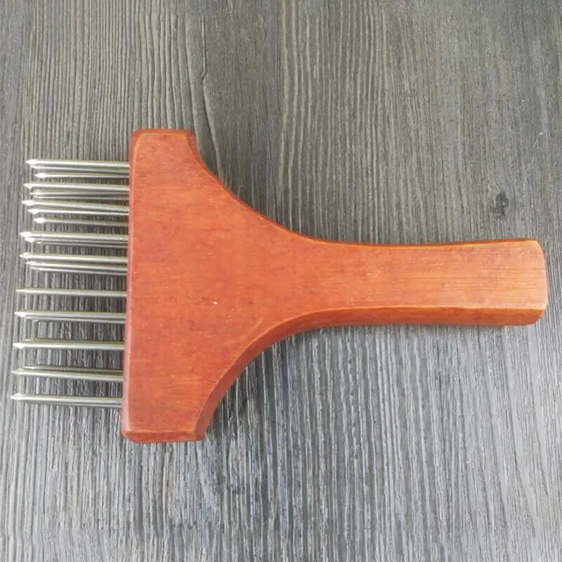 Belly Pork Skin Crispy Hand Tool Hole Hammer Needle Poke Pointed Needle Stainless Steel Fast Tenderizer Loose Steak Kitchen Tool — image 8