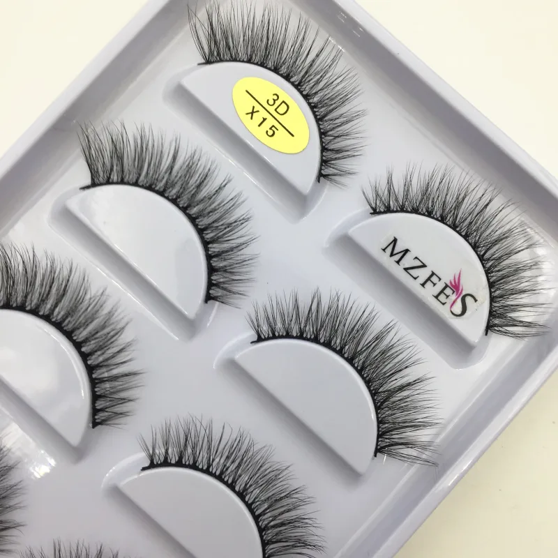 38 Style 5 Pairs Eyelash Natural 3D Mink False Eyelashes Makeup Fake Eye Lashes Faux Cils Make Up Beauty Tools Wholesale — image 21