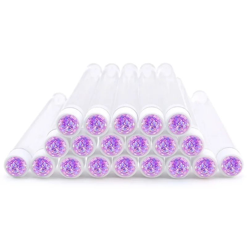 20pcs Reusable Makeup Brushes Tube Dust-proof Eyebrow Brush Tubes with New Lashes Resin Drill Replaceable Eyelash Extension Tool — image 22