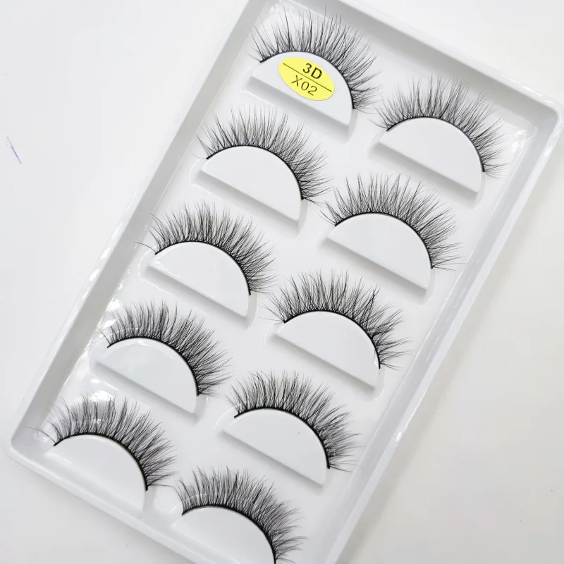 30 Style 5 Pairs Natural Eye Lashes Mink Lashes Handmade Fluffy Lashes 3D False Eyelashes Makeup Faux Cils Maquiagem Cilios — image 24