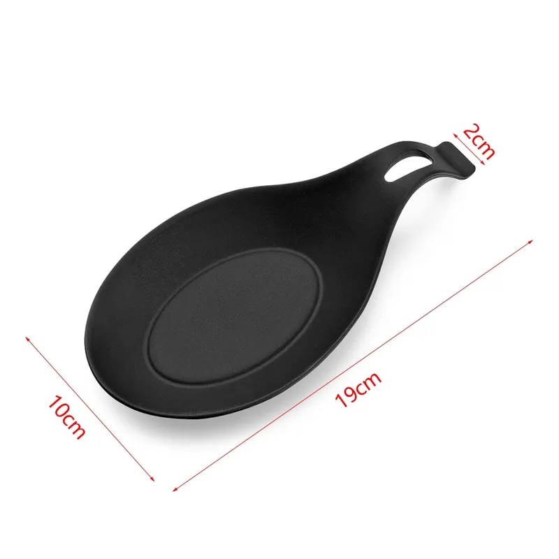 1PC Heat Resistant Silicone Spoon Shelf Chopstick Tray Pot Holder Stove Organizer Utensil Spatula Holder Spoon Pad Kitchen Tool — image 9