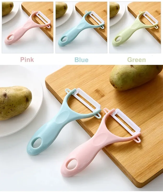 Ceramic Vegetable Fruit Peeler Creative Cutlery Apple Scraping Vegetable Planer Paring Cutter Cooking Tools Knife Potato Peeler — image 9