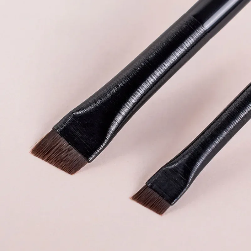 Super Thin Eyebrow Brush Eyeliner Brush Synthetic Hair Angled Sharp Fine Eye Liner Brow Brushes Cosmetic Beauty Make Up Tools — image 5