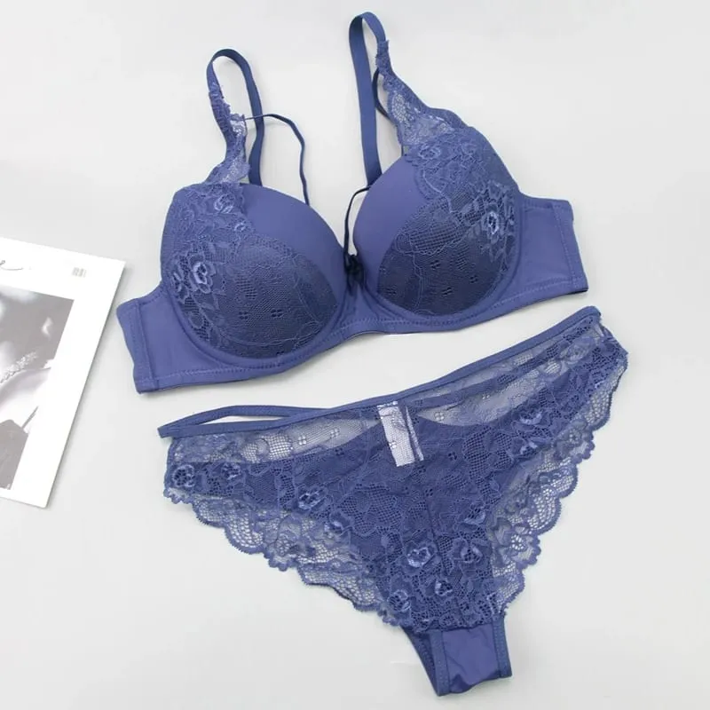 Nouvell Seamless Women Underwear Sexy Lace Push Up Bralette Section Breathable Female Large Bra Sets Plus Size Lingerie — image 6