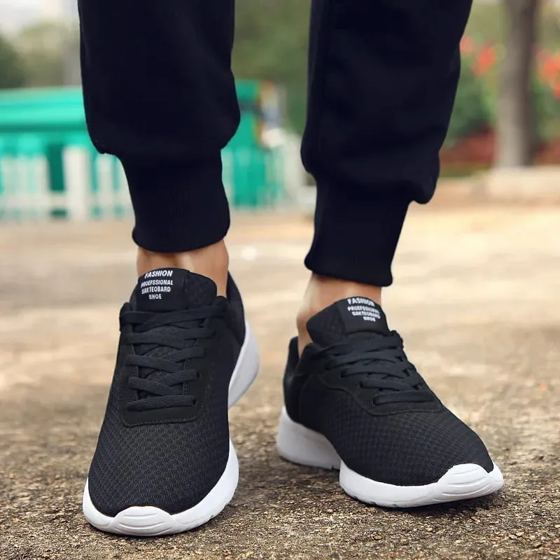 Summer Men'S Sport Sneakers Casual Shoes Breathable Lightweight Mesh Tennis Running Shoes For Men Walking Sneakers — image 4