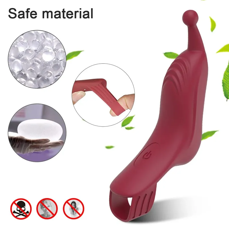 Finger Vibrator Clitoris G Spot Stimulator Massager Female Erotic Toys Adult Supplies Lesbian Couples Sex Toys for Woman 18+ — image 4