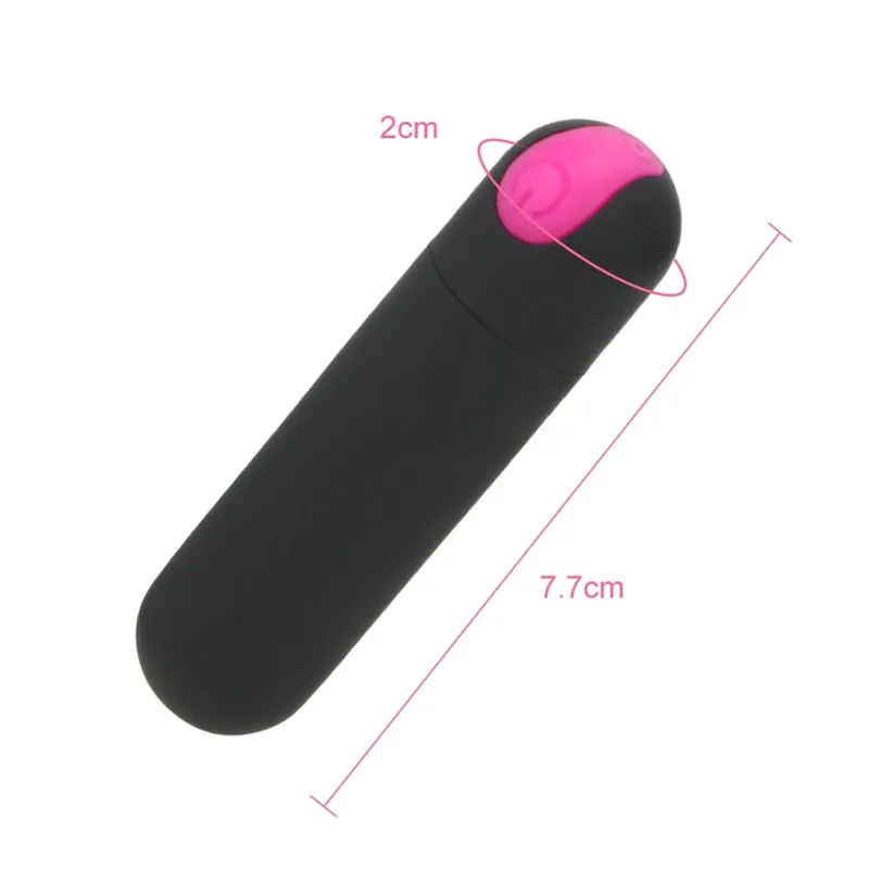 Waterproof Powerful Finger Design Sex Products Mini Bullet Vibrator 10 Speed Sex Toys for Women USB Rechargeable