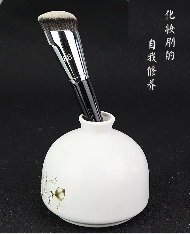 1 piece Pro Slanted Buffing Makeup brushes Angled Foundation #88 Make up brush Liquid Foundation bb cream wood handle cosmetic — image 5