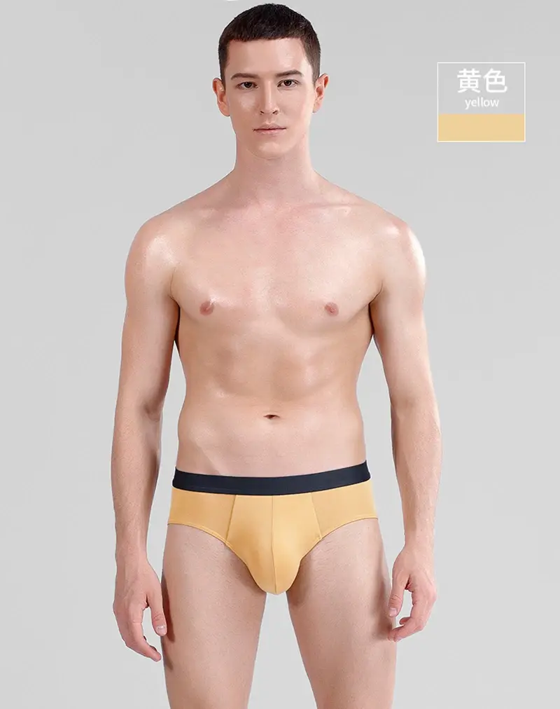Men's Briefs Soft 60S Modal Male Panties Cozy Elastic Male Underpants Shorts 7A Grade Antibacterial Crotch Mens Sexy Underwear — image 13