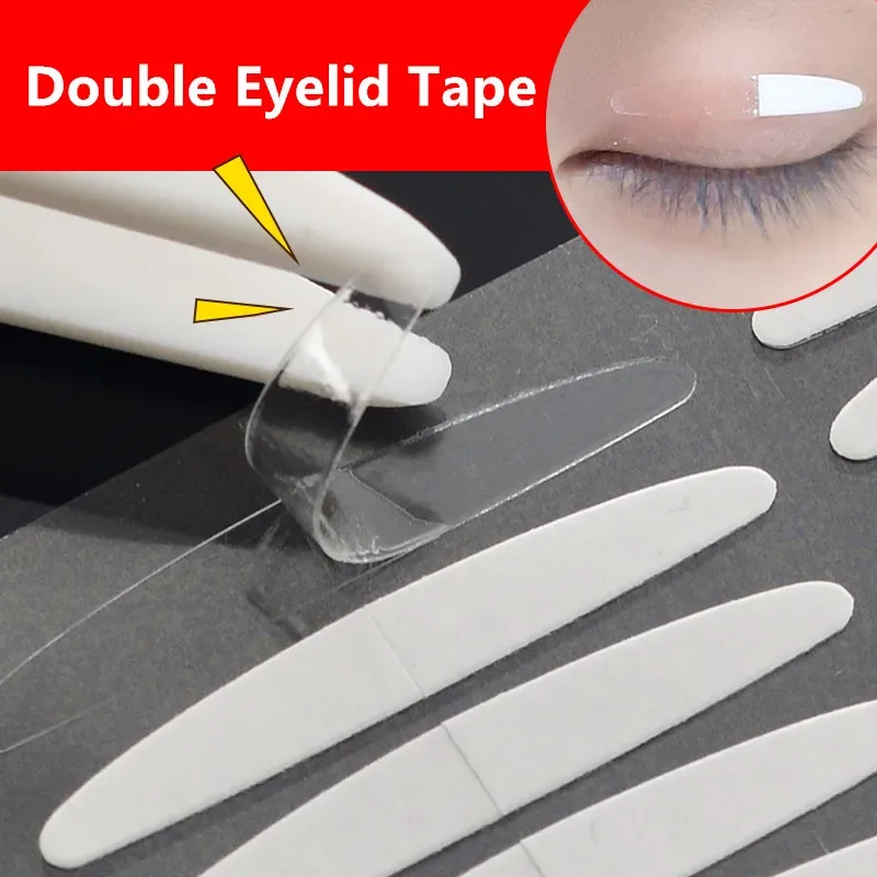 Double Eyelid Tape Invisible Stickers Double Eyelid Makeup Lace Transparent Self Adhesive Double Eye Tape Ladies Eye Makeup Tool — image 3