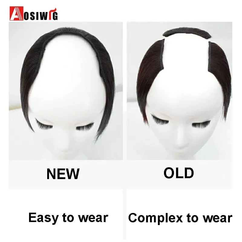 Synthetic Straight U-Shaped Hair Pad Clips In Hair Extensions Invisible Seamless Fluffy Hair Natural Fake Hair Pieces — image 4