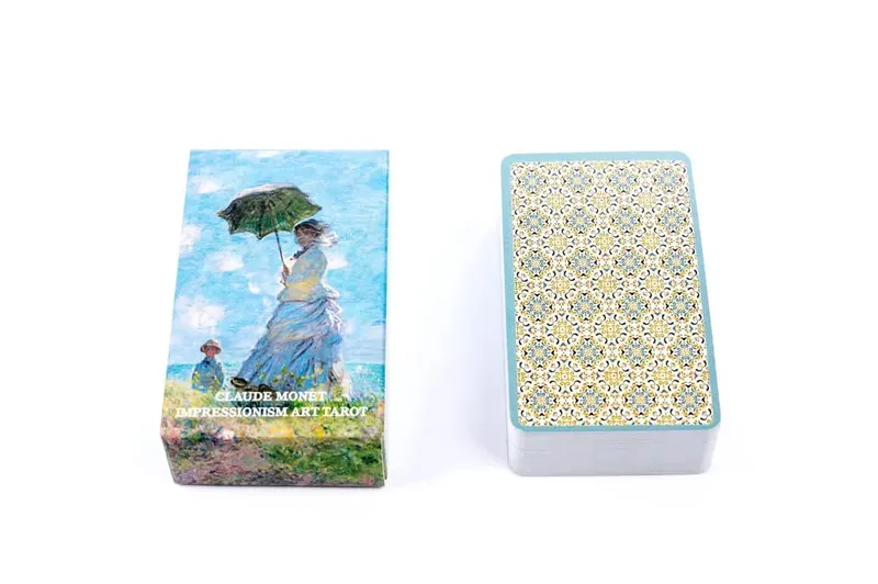 Claude Monet Impressionism Art Tarot 80 Tarot Cards Card Game Party Table Board Game Card Deck Fortune-telling Oracle Cards — image 4