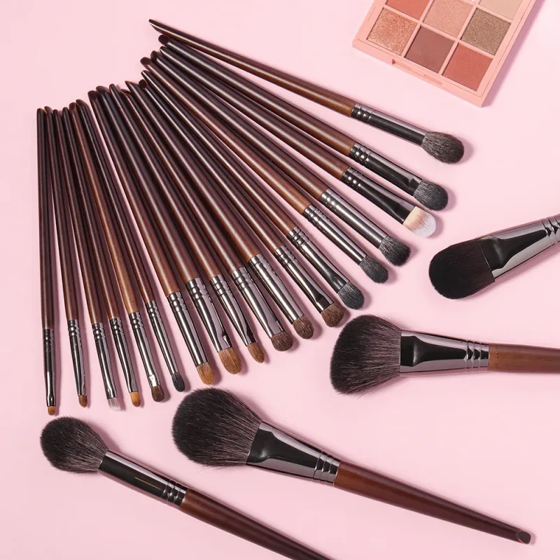 OVW Makeup Brushes Set Professional Tools Goat Hair Powder Blusher Eyeshadow Blending Foundation Cosmetic for Make Up — image 3