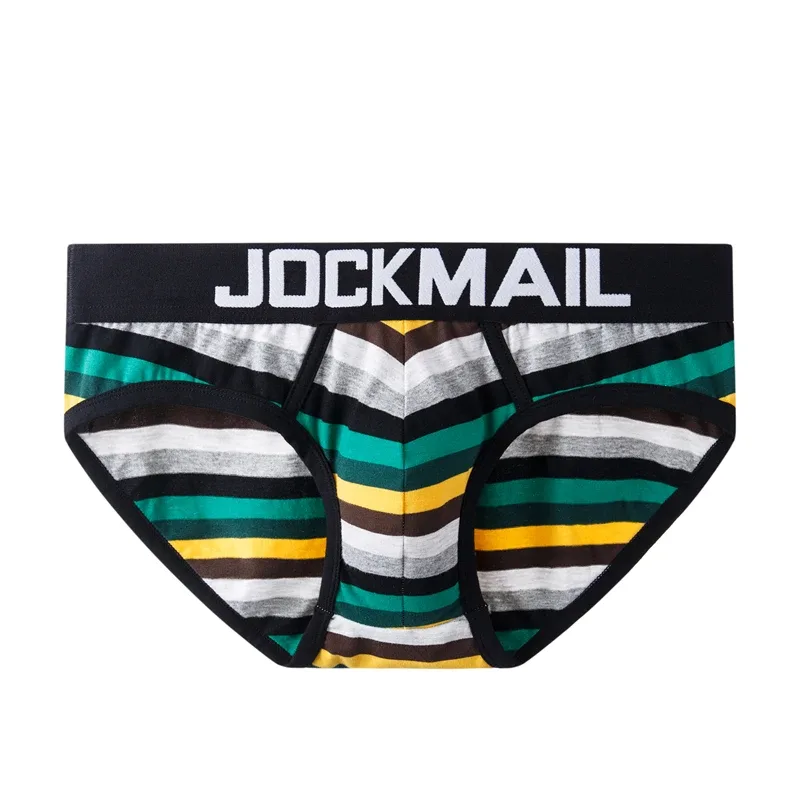 Jockmail กางเกงในชายเซ็กซี่ชุดชั้นในชายผ้าฝ้าย Low Rise Underpant เส้นด้ายสุทธิลูกไม้, Breathable ฤดูร้อนกางเกงขาสั้น calzoncillos hombre slip — image 28
