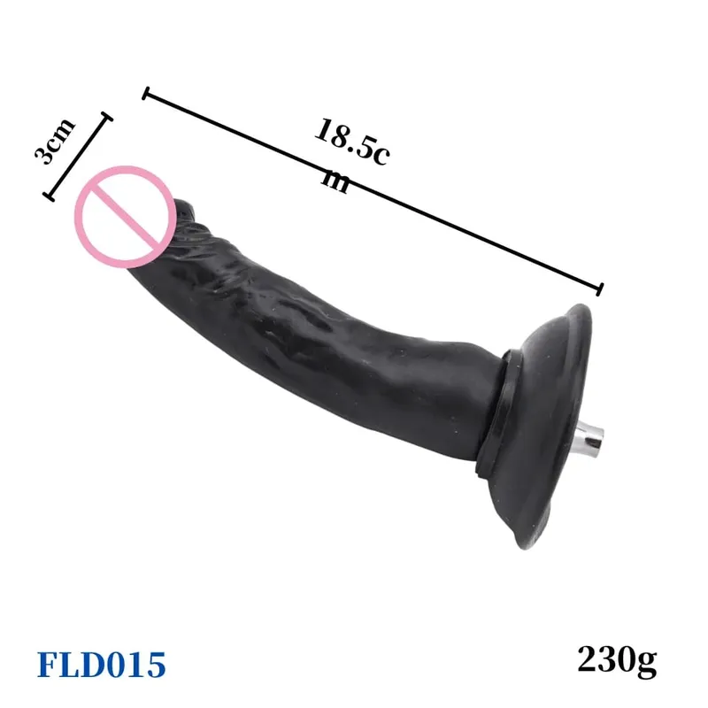 Sex Machine Big Black Dildos Quick Connector masturbation Vibrator Realistic Dildos For Women Attachments Sex Toy for Adults — image 13