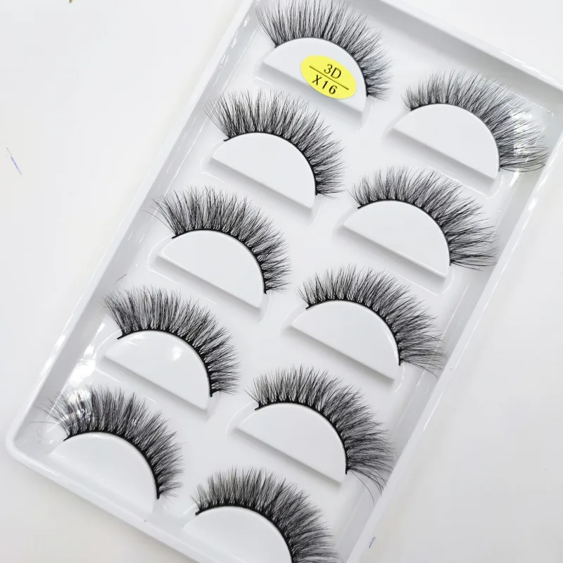 30 Style 5 Pairs Natural Eye Lashes Mink Lashes Handmade Fluffy Lashes 3D False Eyelashes Makeup Faux Cils Maquiagem Cilios — image 37
