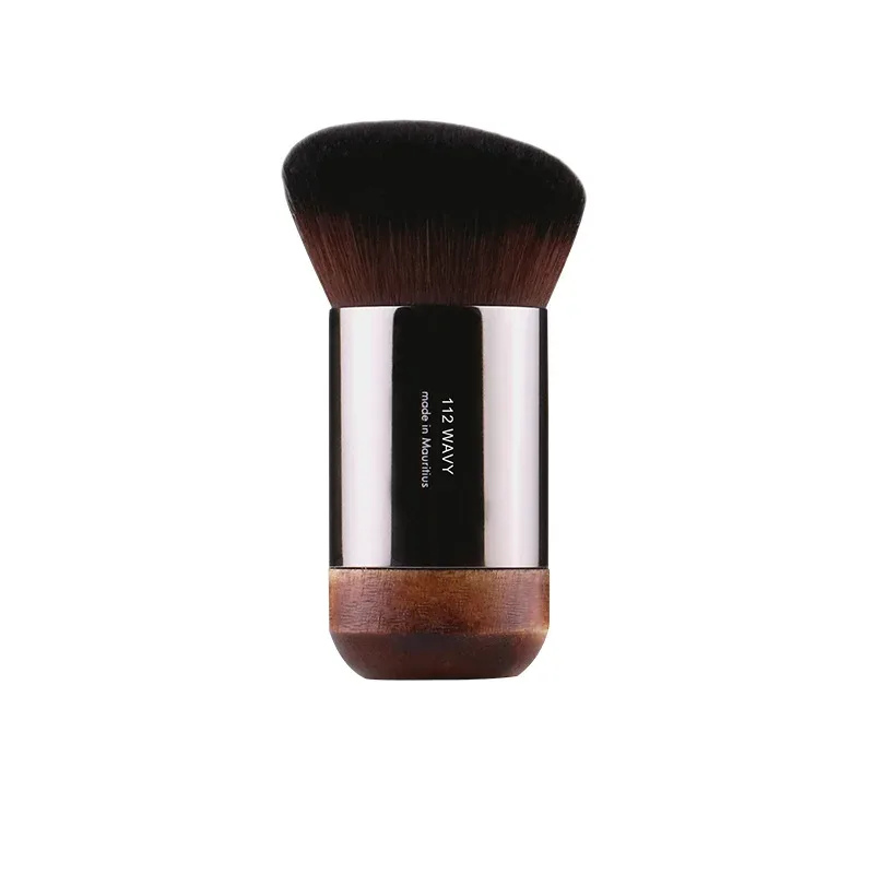 Makeup Brush maquiagemProfessional Makeup Brushes Foundation Brush Loose Power Contour Brush Natural Wood Buffing Woman Beauty — image 6