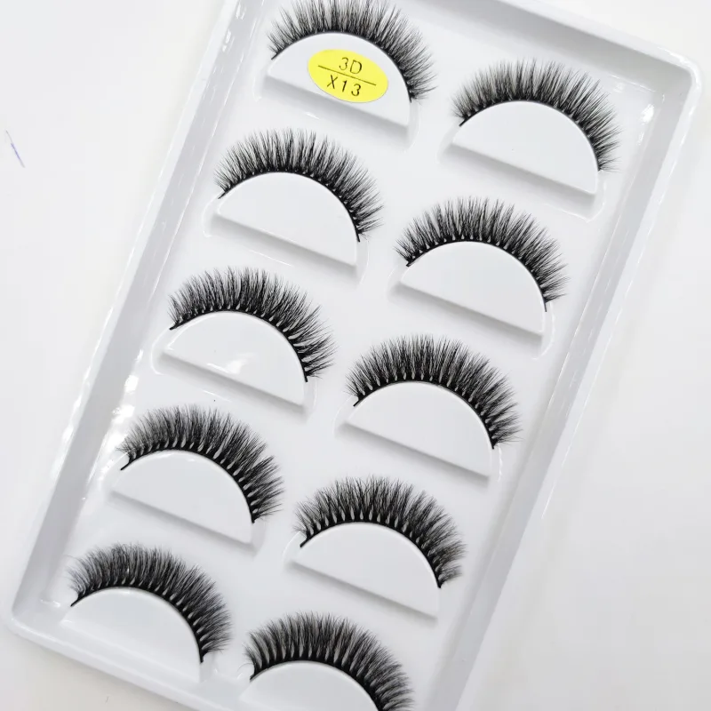 30 Style 5 Pairs Natural Eye Lashes Mink Lashes Handmade Fluffy Lashes 3D False Eyelashes Makeup Faux Cils Maquiagem Cilios — image 27