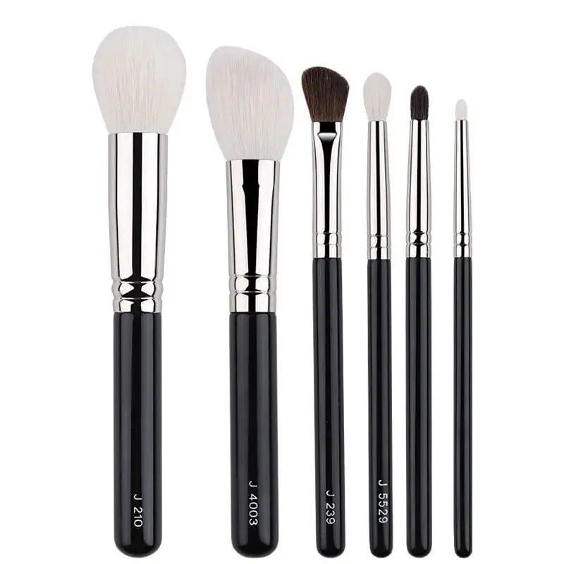 1pc Goat hair Round Blush Makeup brushes Angled sculpting Make up brush contour eyeshadow small smudge eye detail pointed shadow — image 4
