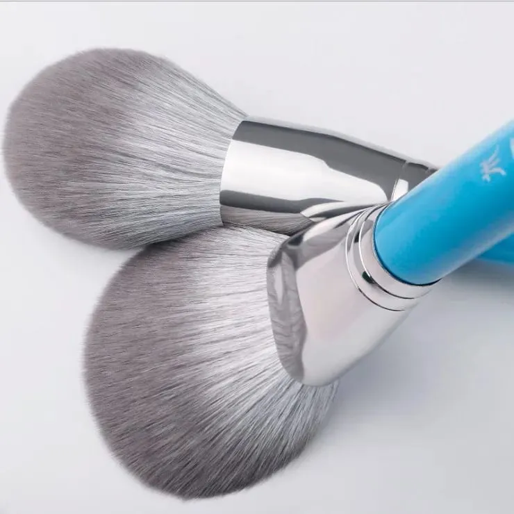 13pcs/set Blue Makeup brushes set Soft Powder sculpting foundation eye shadow concealer detail eyebrow Make up brush kit — image 2