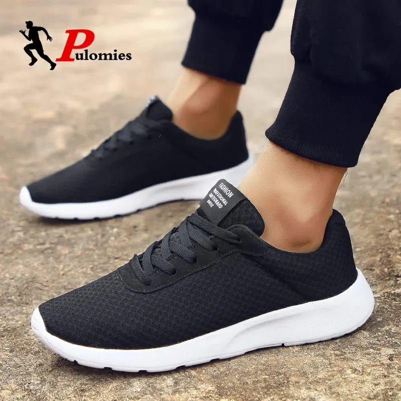 Summer Men'S Sport Sneakers Casual Shoes Breathable Lightweight Mesh Tennis Running Shoes For Men Walking Sneakers — image 2