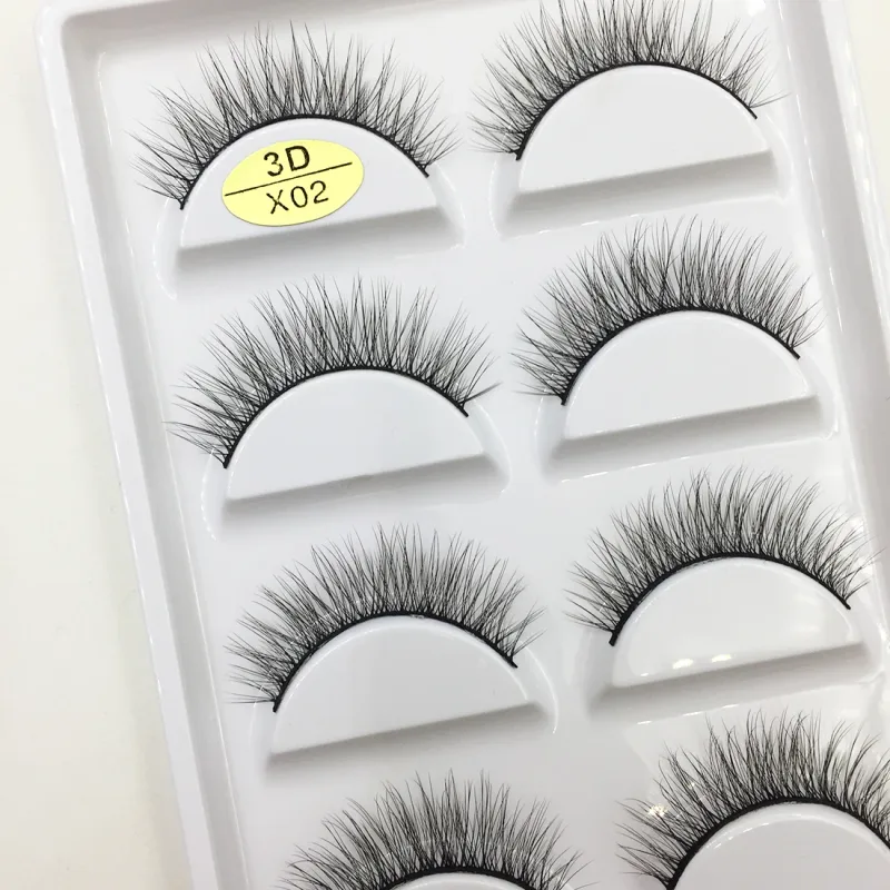 38 Style 5 Pairs Eyelash Natural 3D Mink False Eyelashes Makeup Fake Eye Lashes Faux Cils Make Up Beauty Tools Wholesale — image 14
