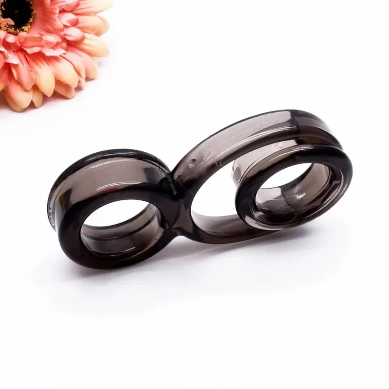 Male Scrotum Bind Delay Ejaculation Cock Ring Sex Toys for Men Erection Sex Shop Adult Products Elastic Penis Ring Penis Sleeve
