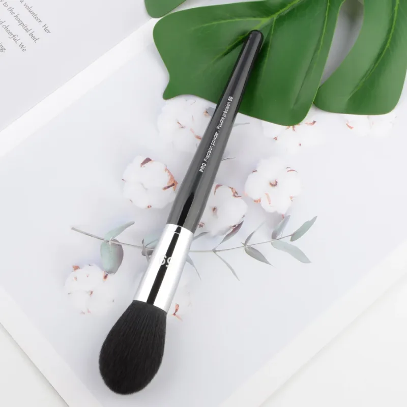 S series Pro Makeup brushes Powder fan foundation blusher highlight Make up brush Big size black handle synthetic hair Well made