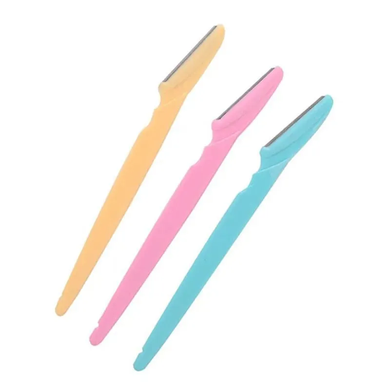 3 pcs/1PC Eyebrow Trimmer Face Eyebrow Hair Shaver Remover Blade Razor Epilator Eyebrow Shaping Makeup Beauty Tools For Women — image 5