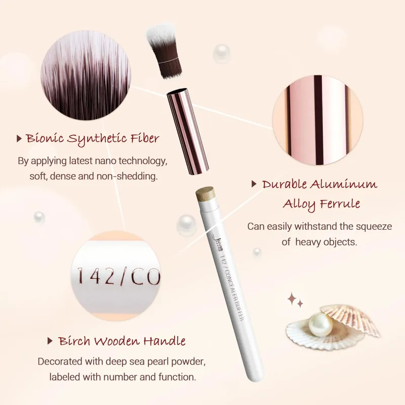 Jessup Professional Makeup Brushes Set 25pcs Makeup Brush Foundation Powder Eyeshadow Liner Highlighter Make Up Tools Kit T215