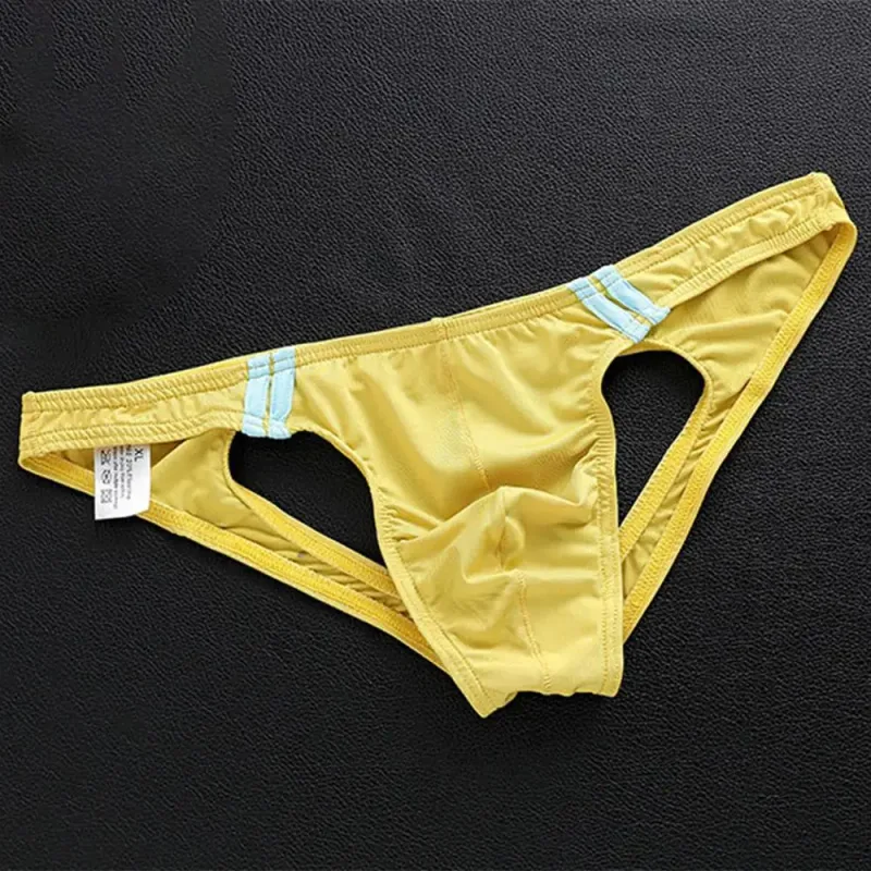 Open Butt Underwear Men's T-Back G-String Briefs Jockstrap Panties Breathable Tangas Thong Lingerie Erotic Underpants — image 10