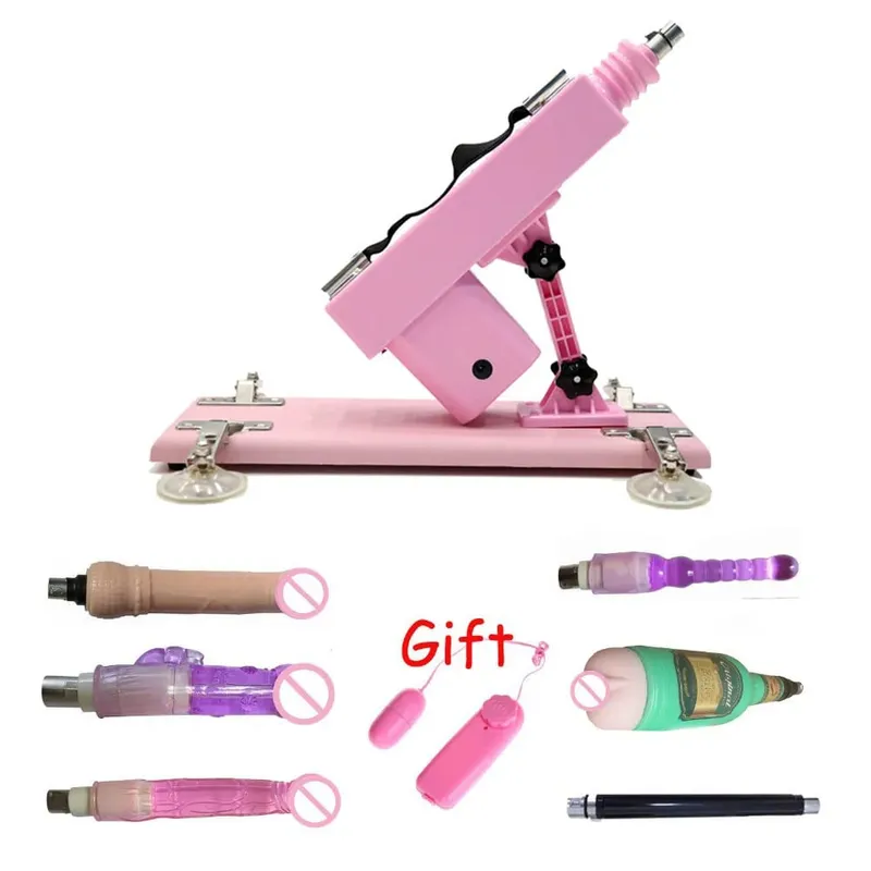 Strong Motor Automatic Vibartor Sex Machine with Dildo Attachments Adjustable Gun Love Machine Sex Toys for Man Women Adult Game — image 15
