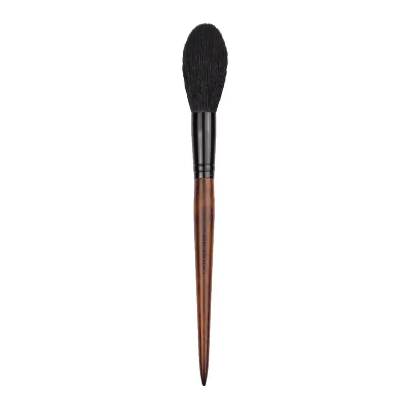 Chichodo 1 Piece Buffing makeup brushes Highlighter Wood handle Blusher Powder contour Make up brushes Goat Hair — image 5