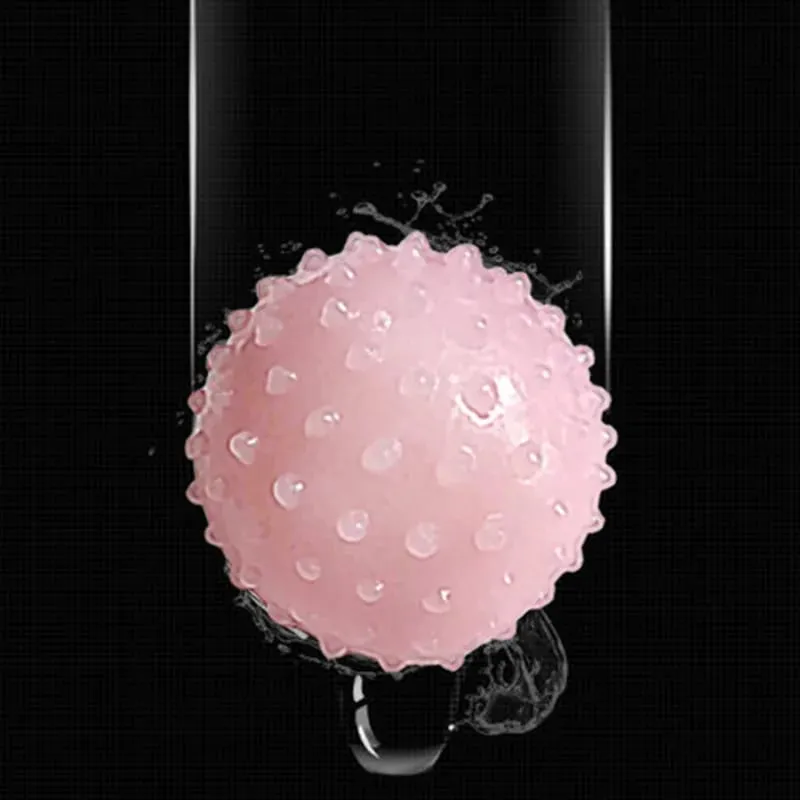 Sex Toy Electric Vibrator Ball With Beads 35mm Soft Prostate Vagina Massager Dick Extender for Condom Men Women — image 6