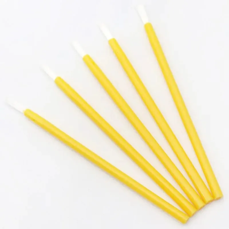 50 τμχ Nylon Lip Brush Lipstick Lip Glossy Wands Clean Applicator Lip Eyeshadow Gloss Brushes Εργαλεία καλλυντικού μακιγιάζ