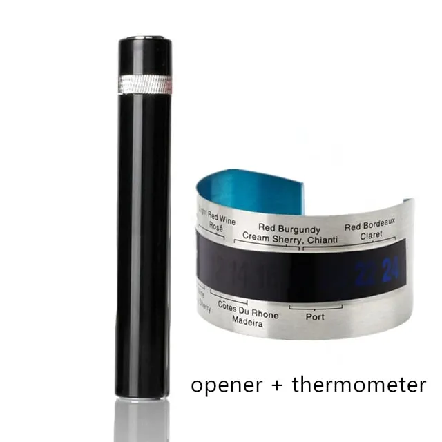 Wine Bottle Opener Portable Bar Tool Air Pump Wine Corkscrew Stainless Steel Pin Wine Opener Kitchen Gadgets Wine Accessories