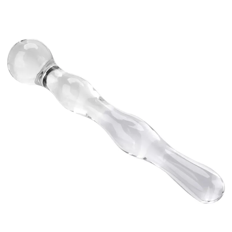 19cm Glass Butt Plug Anal Beads Dildos for Women Vaginal Men Prostate Massager Female Masturbator Sex Toys Adult Erotic Products — image 5