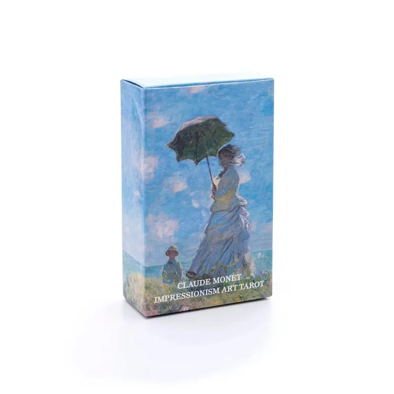 Claude Monet Impressionism Art Tarot 80 Tarot Cards Card Game Party Table Board Game Card Deck Fortune-telling Oracle Cards — image 2