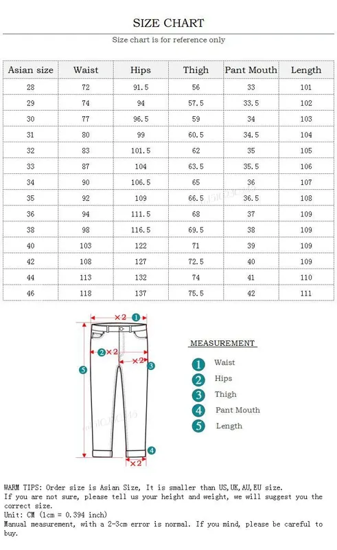 Men Plus Size Jeans 38 40 Slim Skinny Stretch Straight Classic Version of Simple Black Denim Pants Male Brand Clothing — image 7
