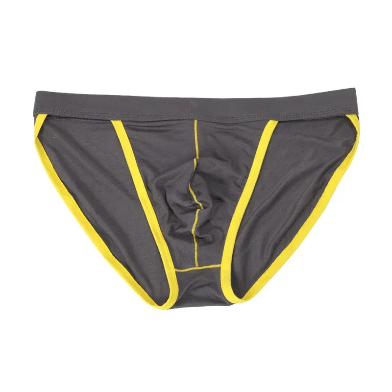 4pcs Male Underwear Bulges Knickers Triangular Underwear EU Man Solid Underpants Plus Size Modal Cotton Slip Male Panties 1802 — image 6