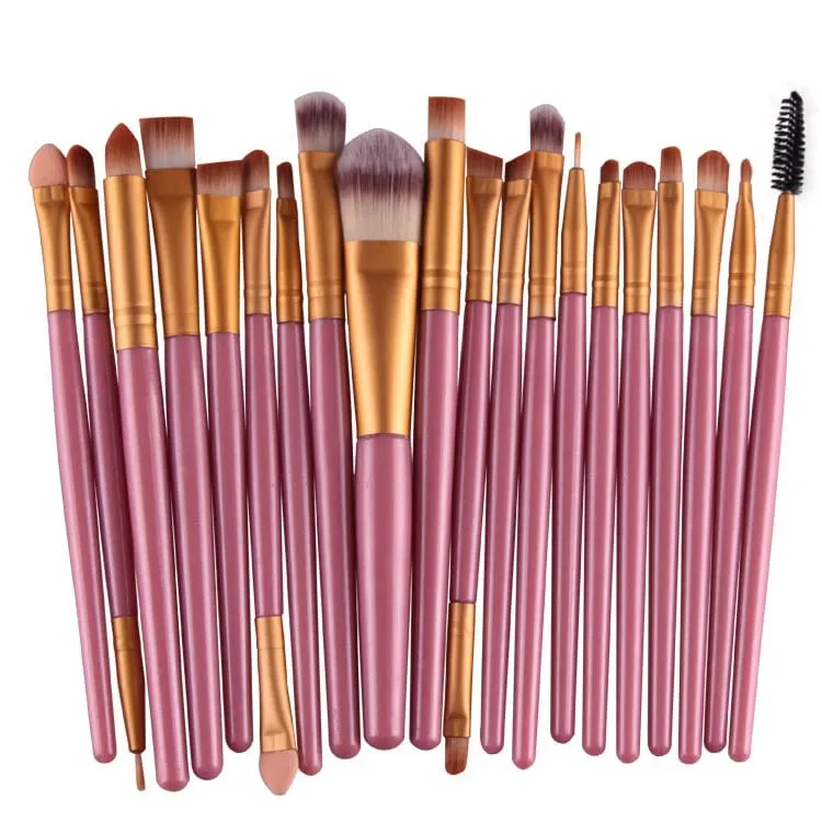 20Pcs Makeup Brush Set Cosmetic Powder Eye Shadow Eyeliner Foundation Blush Blend Beauty Woman Makeup Brushes Maquiagem — image 11