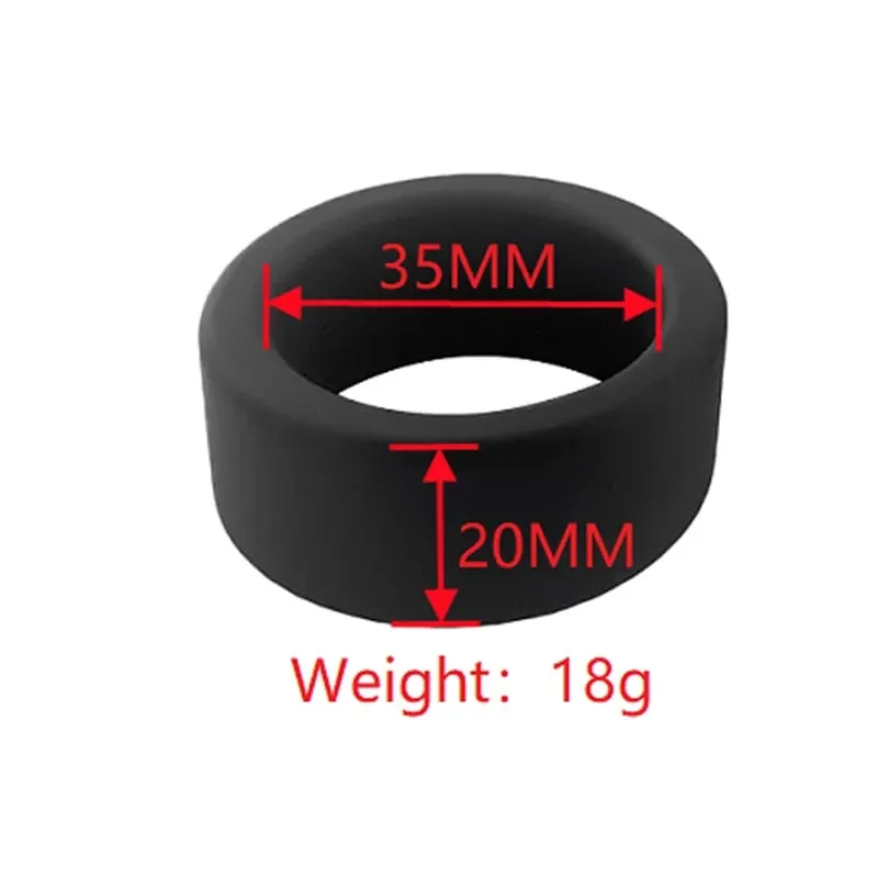 Male Silicone penis lock cock Ring bondage Erection Delay Ejaculation Reusable Enlargement ball Luminous stretcher Sex Toy Men
