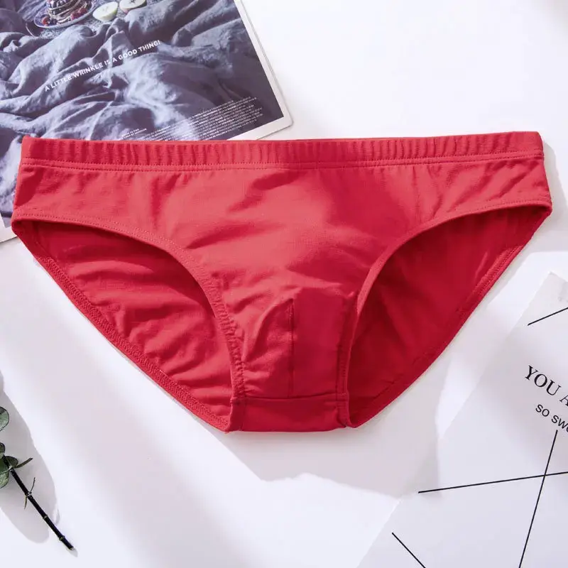Men's Underwear Male Sexy Solid Briefs Underpants for Men Brief Cotton Adult Panties Mens Bikini Pant Men Sexy Slip Hombre 1805 — image 5